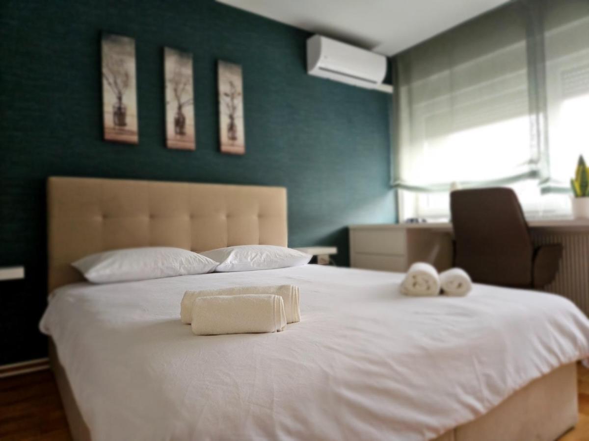 Comfort Rooms Remiza - Free Private Parking - Self Check-In 자그레브 외부 사진
